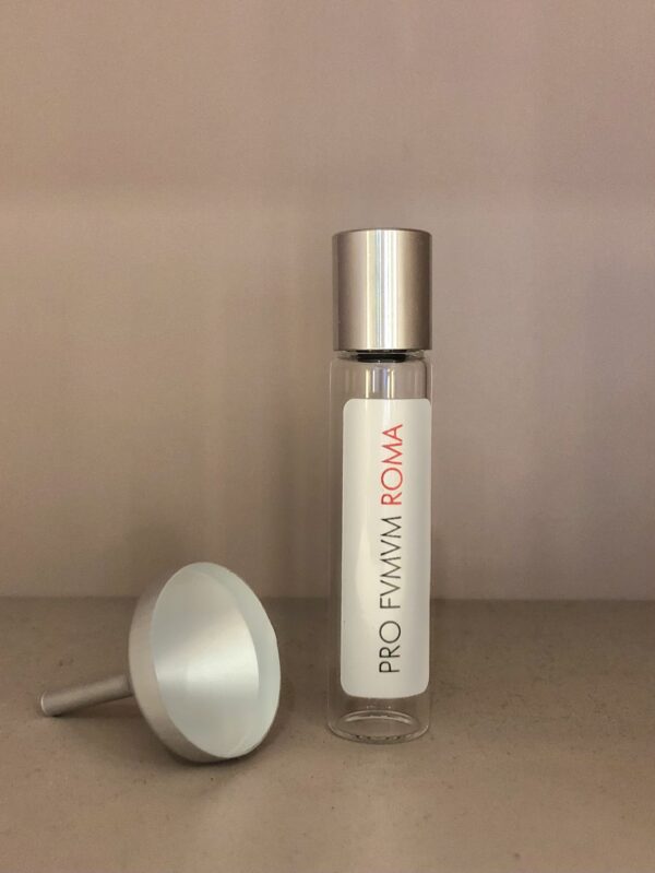 Roll-on con imbuto in alluminio